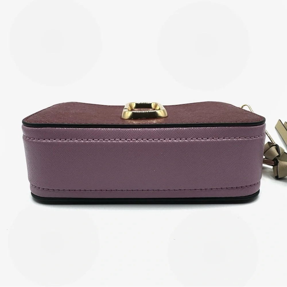 NEW Marc Jacobs Vachetta Red Burgundy Maroon Multi Snapshot Camera Crossbody Bag_6